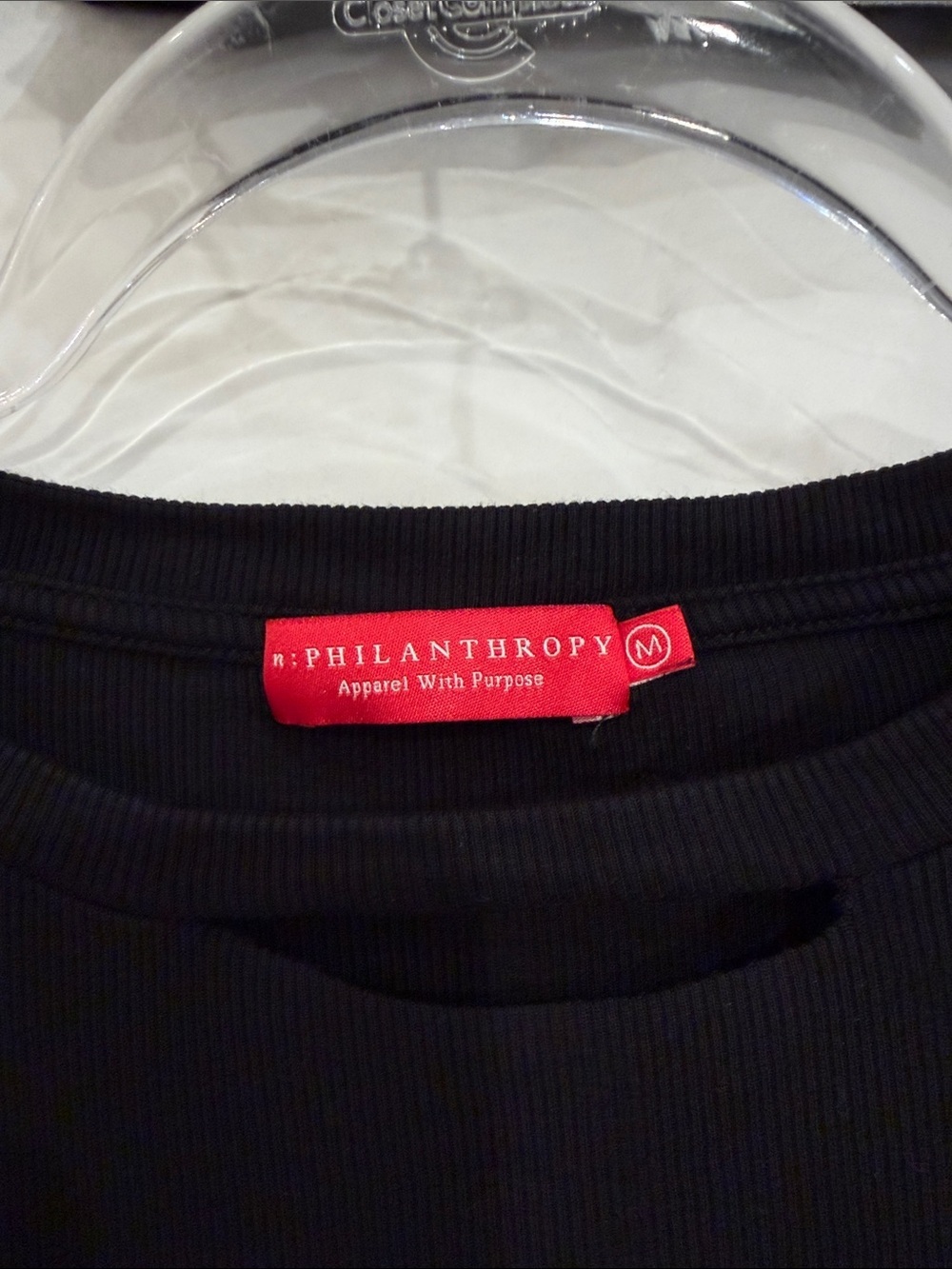 n:philanthropy harley keyhole top - Picture 2 of 7